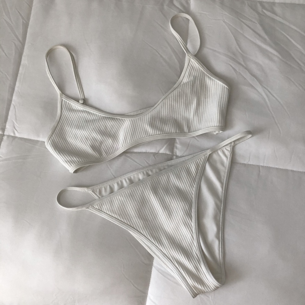 Pacsun White Bikini